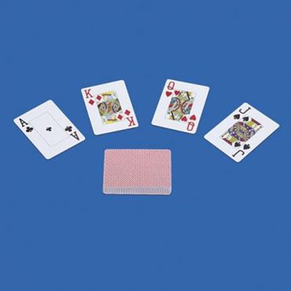 Picture of Large print playing cards