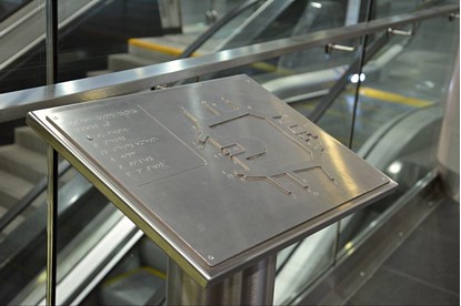 Picture of Metal tactile plans