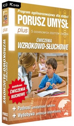 Picture of Porusz Umysł Plus Ćwiczenia Wzrokowo - Słuchowe