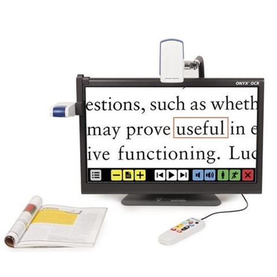 Picture of ONYX OCR – portable video magnifier