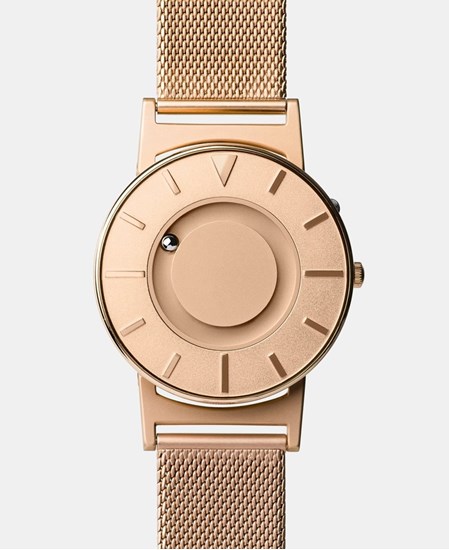 Bradley Mesh Rose Gold II – zegarek na rękę