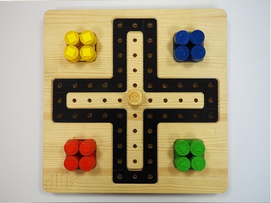 Ludo Board Game For The Blind