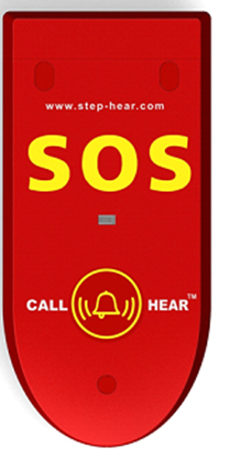 Picture of CH-104-R - czerwony panel z przyciskiem SOS dla systemu Step Hear