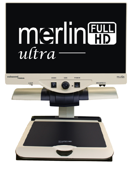 Obrazek Merlin Ultra Full HD – biurkowy powiększalnik wideo