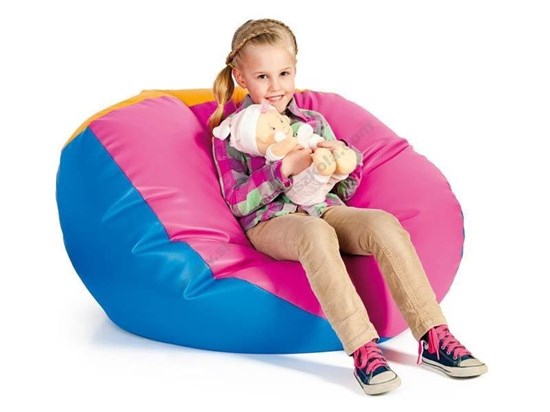 Gruszka rehabilitacyjna duża niebiesko różowa